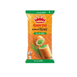 Bánh mì tươi ổ ngắn lá dứa